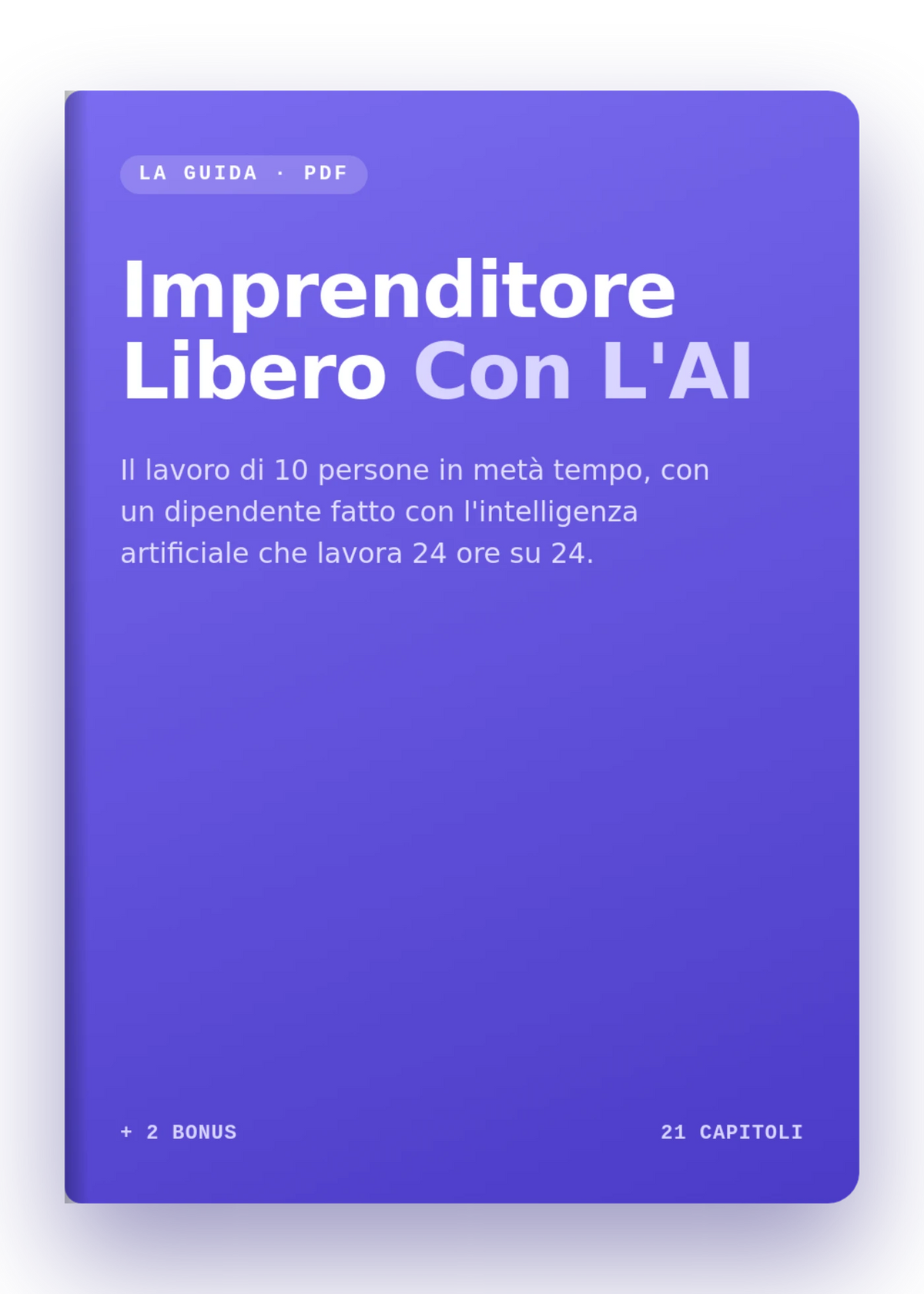 Imprenditore Libero Con L'AI